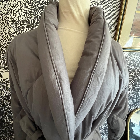 Warm Things Quilted Down Robe Small - Picture 7 of 8